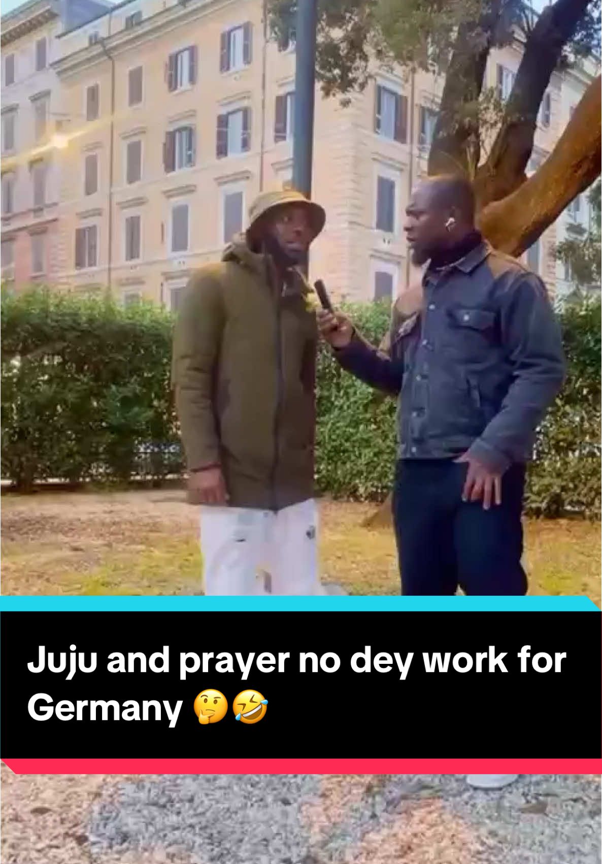 Juju and prayer no dey work for Germany 🤔🤣