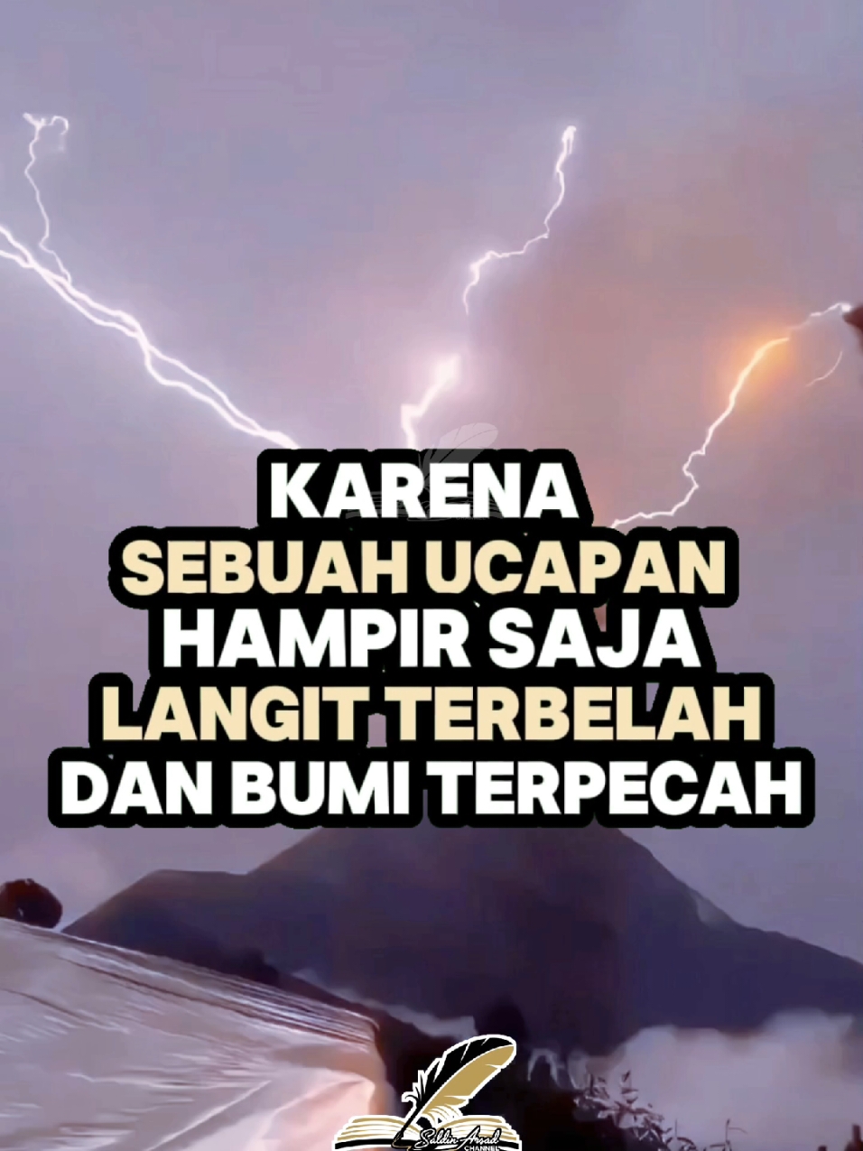 “Dan mereka berkata: “Tuhan Yang Maha Pemurah mengambil (mempunyai) anak.” Sesungguhnya kamu telah mendatangkan sesuatu perkara yang sangat mungkar, hampir-hampir langit pecah karena #ucapan itu, dan bumi belah, dan gunung-gunung runtuh, karena mereka #menda’wakan Allah Yang Maha Pemurah mempunyai #anak. Dan tidak layak bagi Tuhan Yang Maha Pemurah mengambil (mempunyai) anak.” (QS. Maryam: 88-92) #sac_nsstore91 #salafi  #toleransiberagama #nasrani #fatwa #mui 