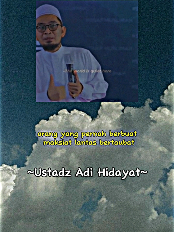 Sore Guys😊 #ustadzadihidayat #fypシ #fyp #hijrahyuk #xcyzbca 