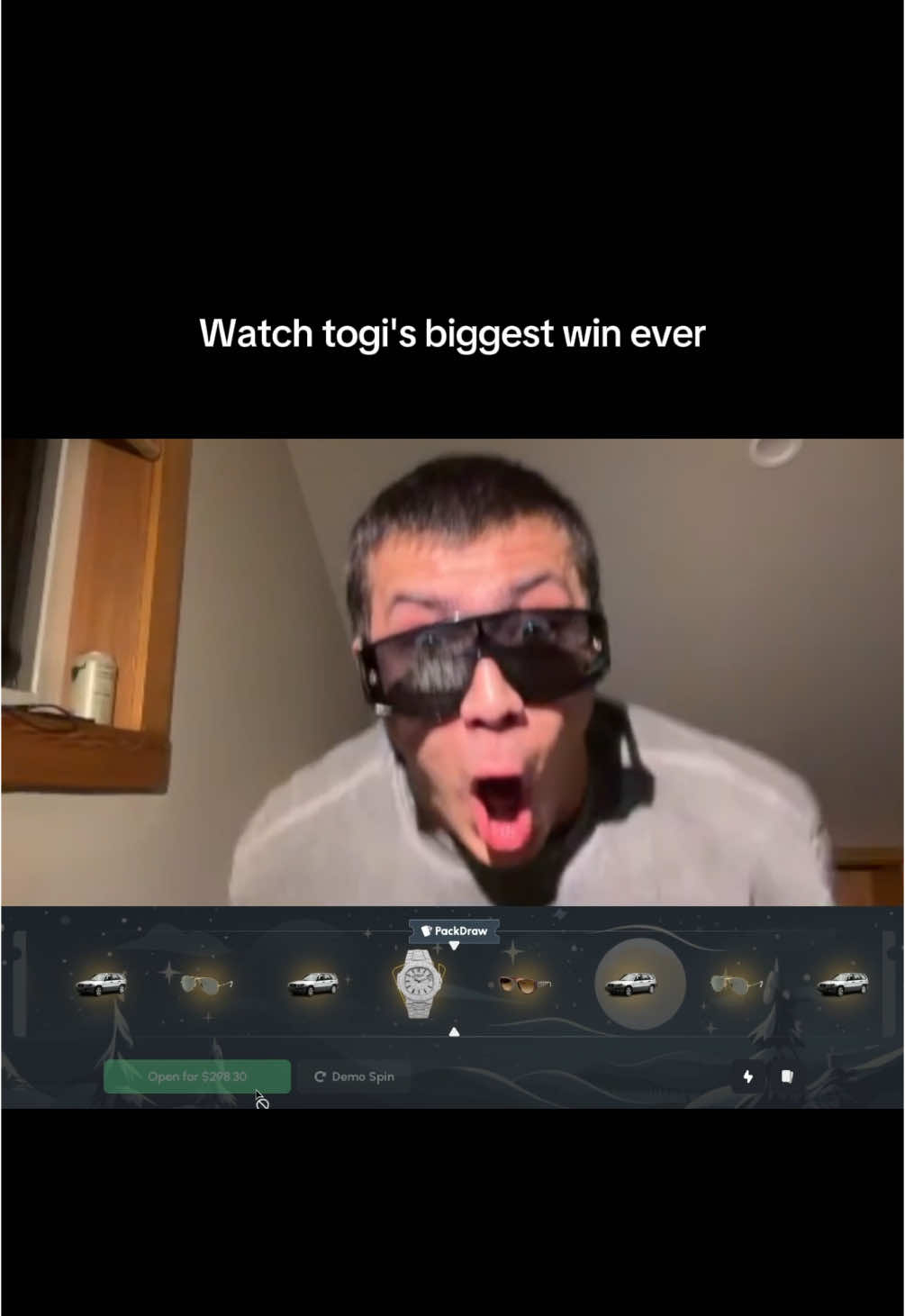 @TOGI’s Biggest Win Ever #togi #shanestoffer #win #winning #money #packdraw #watch 