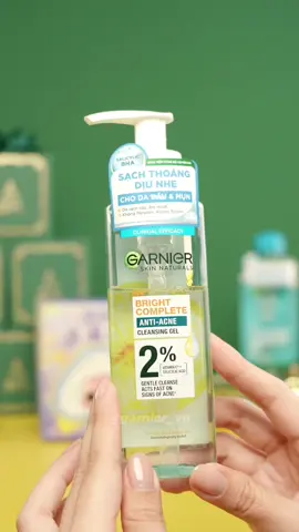 Dạng gel tạo bọt làm sạch tốt mà không gây khô căng da, chất lượng giá êm có thể bạn chưa biết, nhanh tay mua ngay thôi 🥰 #garnier_vn #reviewlamdep #goclamdep #muataitiktokshop #suaruamat 