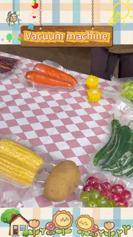 Food that you can't eat on a regular basis can be sealed with this vacuum sealer, so that the food will not dry out and can be kept fresh all the time#tiktok #tiktokshop #tiktokmademebuyit #toy #kitchen 