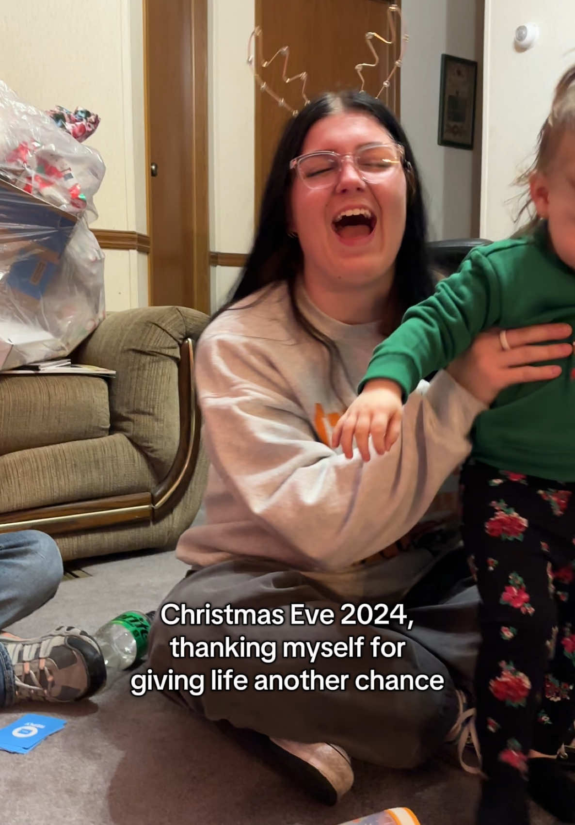 How so much can change in only a year. Here’s to me, the strongest woman I know #foryoupage #fyp #christmas2024 #christmaseve2024 #christmas2023 #mentalhealthmatters 