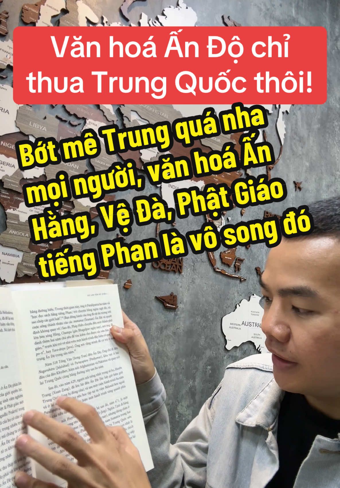 Văn hoá Ấn Độ ở một vị trí rất vĩ đại về mặt sáng thế so với văn hoá Trung Quốc #thangbansach 