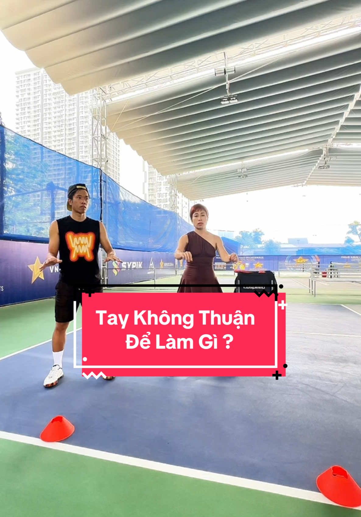 Vai trò của tay KHÔNG THUẬN trong Pickleball : Bí quyết kiểm soát và chính xác ❤️ #pickleball 