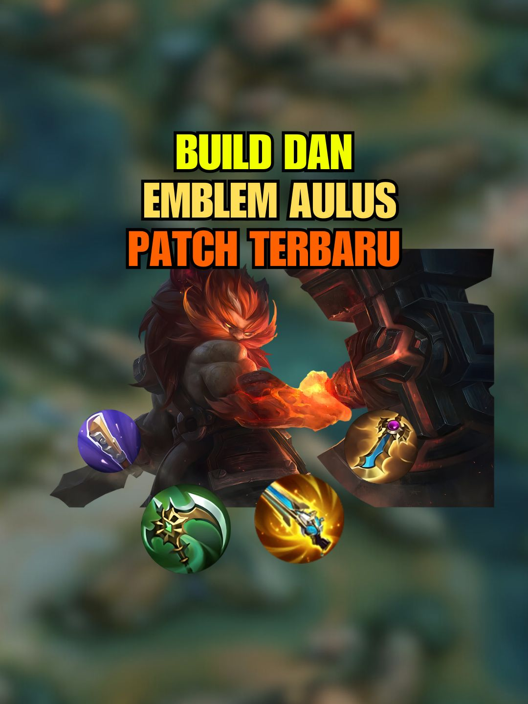 Build dan Emblem hero Aulus, hero spesialis comeback #fyp #mlbb #mobilelegends #trending #mobilelegendsindonesia #mobilelegends_id @budokkaren