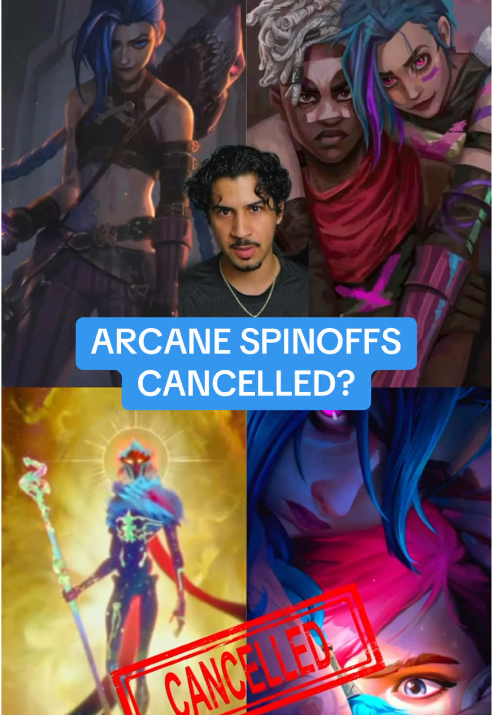 Arcane spinoff shows might be getting cancelled… #arcane #jinx #vi #leagueoflegends #viktor #ekko #jayce #fyp #foryou #4you 