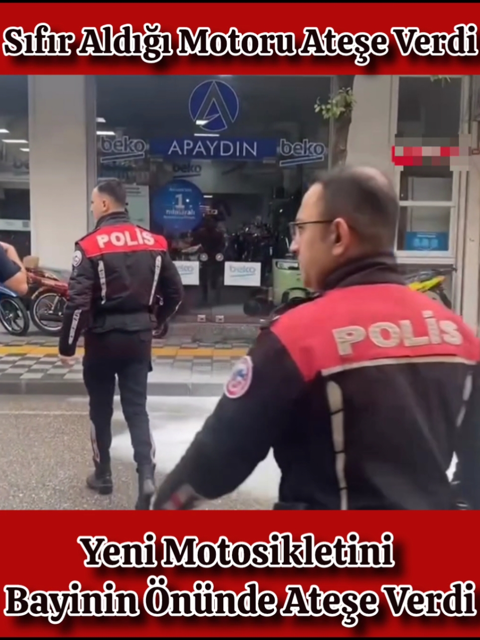 Sıfır aldığı motosiklet sürekli arıza verince,satın aldığı bayinin önünde motosikleti ateşe verdi.  #adana #takip #yorum #kesfet #keşfett #keşfetteyizzz #takipet #fypp #siziniçin #seniniçin #beğen #öneçıkar #viral_video #moto #motosiklet 