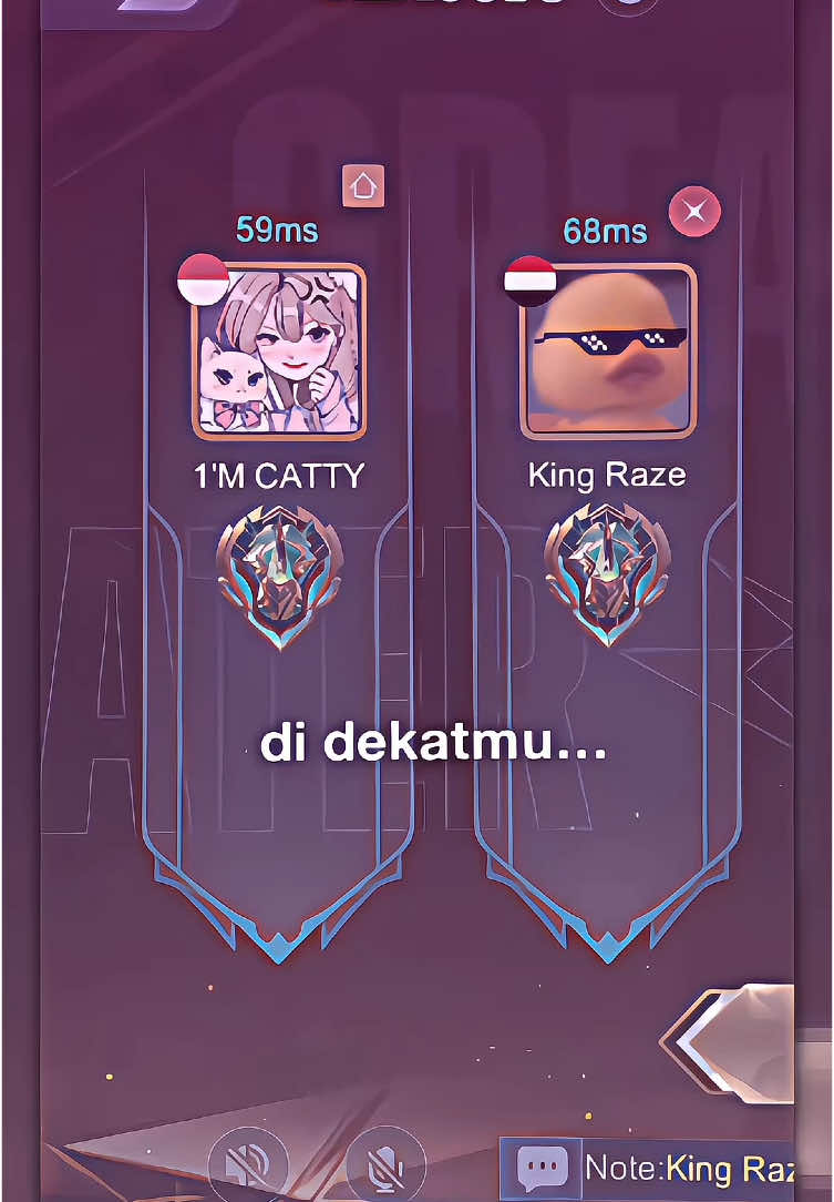 org favoritku masih km hehe:) @King Raze #mobilelegend #mobilelegends_id #fyp #mlbb #mobilelegends #trend #cattyia #preset di tele 