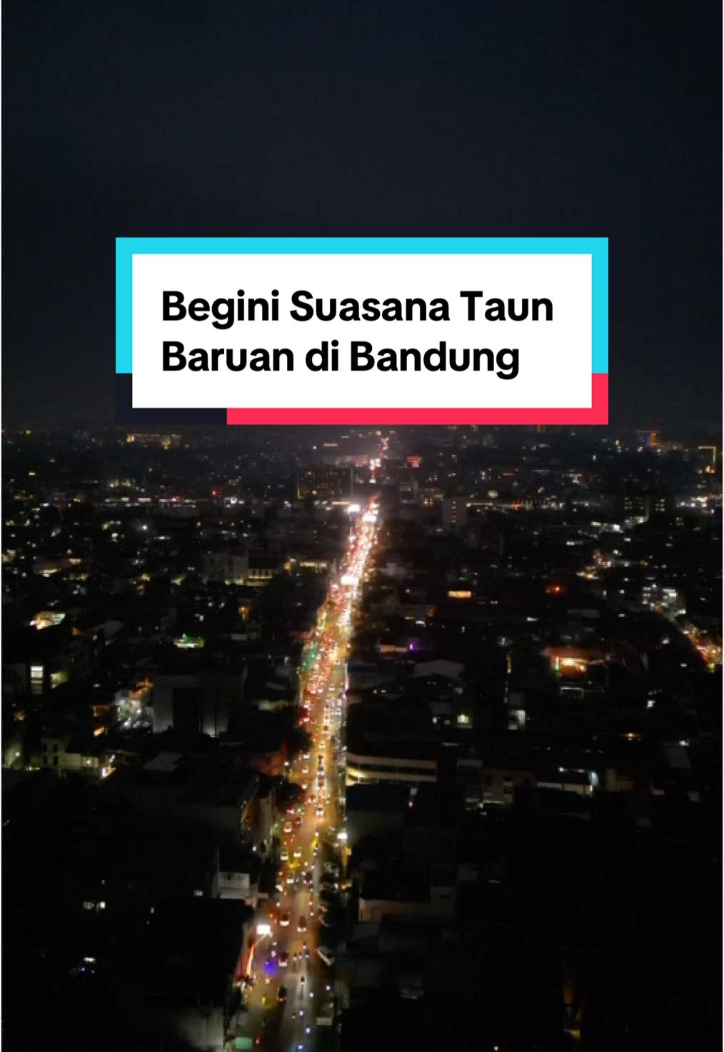 Jadi siapa nih yang mau diajak taun baruan di Bandung?🥹 #bandung 