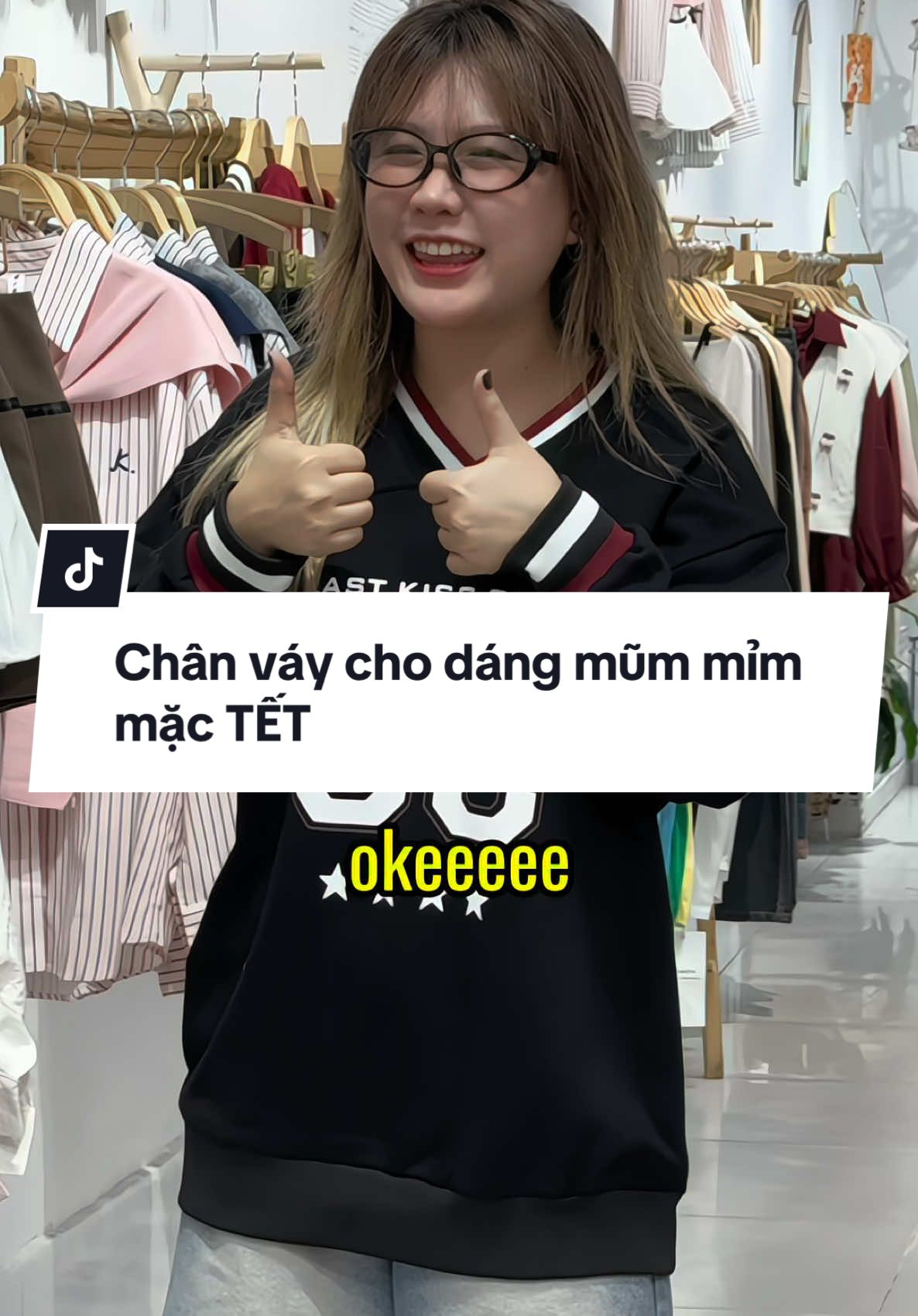 Phối chân váy với áo gile cho dáng mũm mỉm mặc tết nha #hehexamxi #macdepcunghehe #xamxishop #phoido #thoitrang #foryoupage #LearnOnTikTok 