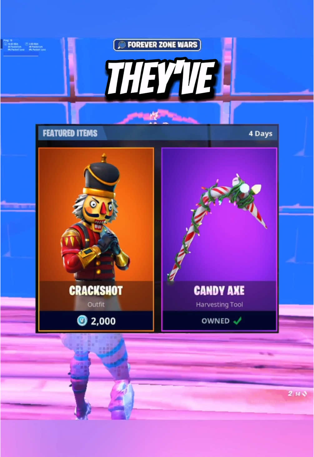 Is The candy pickaxe coming back in Fortnite😍#Fortnite #itemshop #FortniteOG 