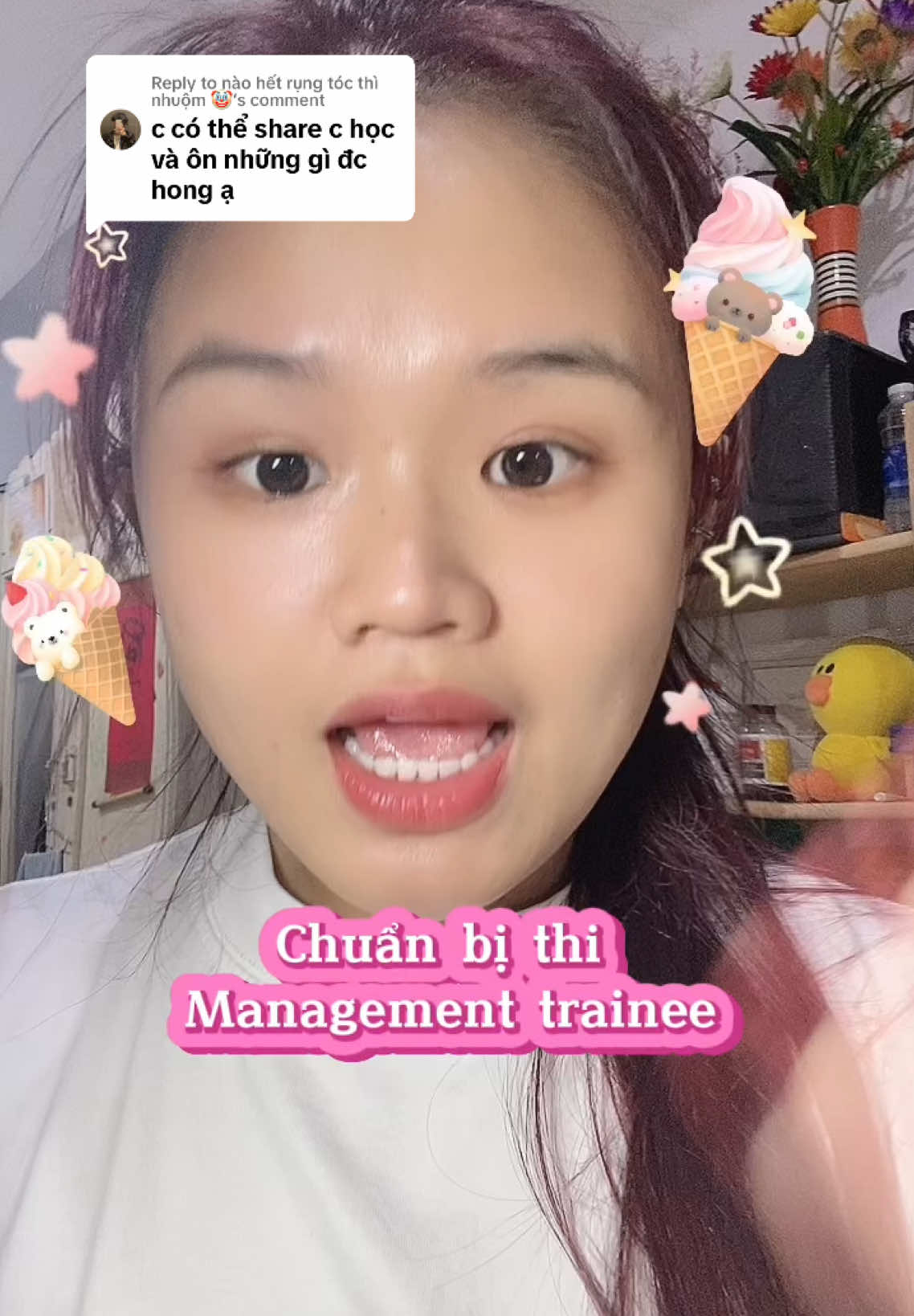 Replying to @nào hết rụng tóc thì nhuộm 🤡 chuẩn bị thi management trainee hoặc quản trị viên tập sự nè. Thực sự cũng đã 7-8 năm về trc rồi nên tụi em nên tìm hiểu lại hiện tại như thế nào nhé #mt #managementtrainee #marketing #tuyendung 