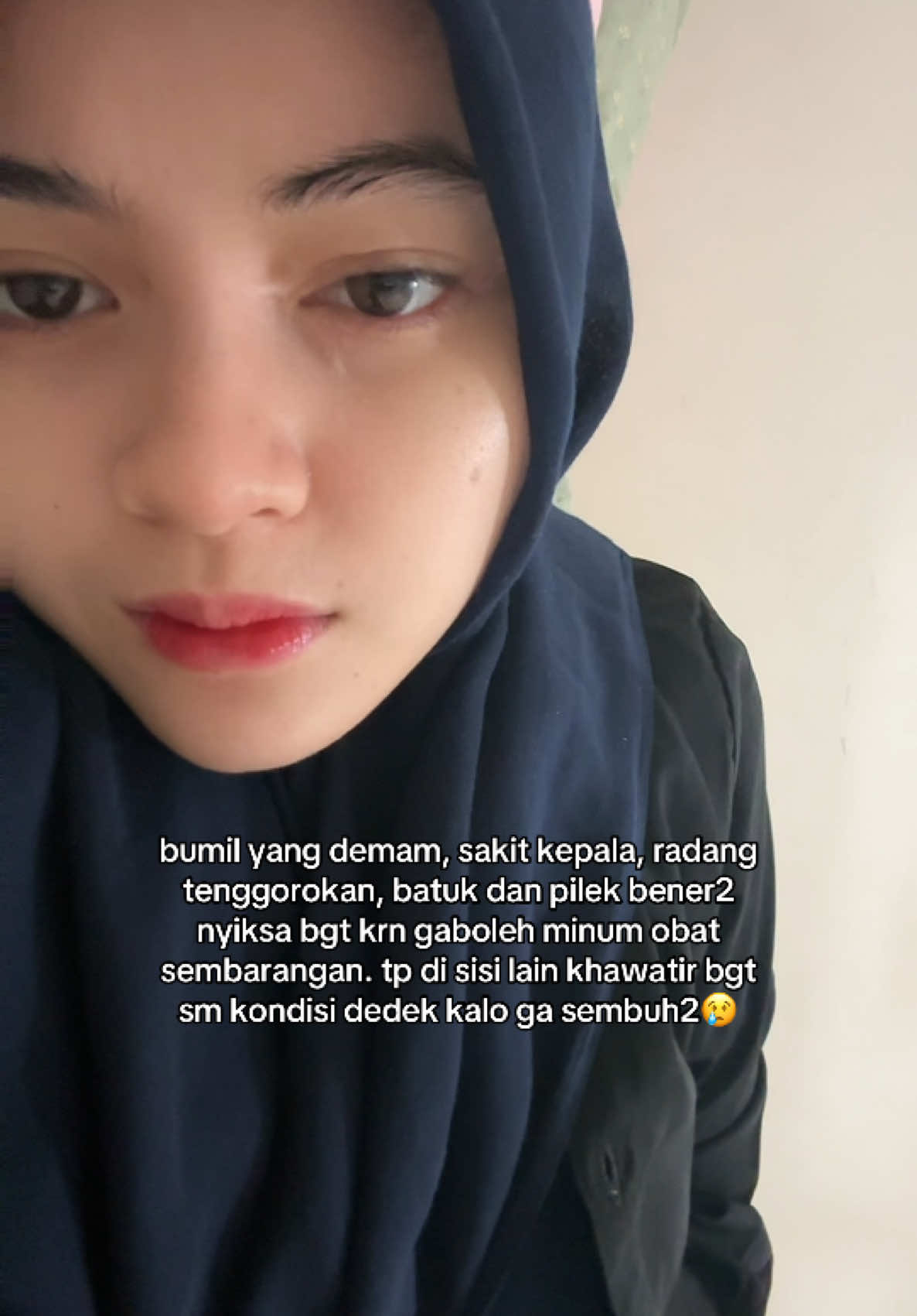 cuma bisa ngerintih trs krn susah tidur saking sakitnya kepala😢 #hamil #bumil #ibuhamil #bumilmuda #bumilsehat #bumilsehatbayisehat🤰♥️😘😘 #masyaallah #masyaallahtabarakkallah❤❤❤ #hamilmuda 
