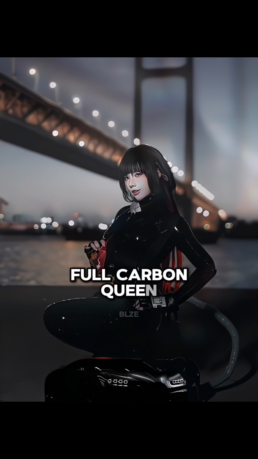 Full carbon🤯. Song: Automativo cinema.  edit #car #girl #fyp #viral #funk 