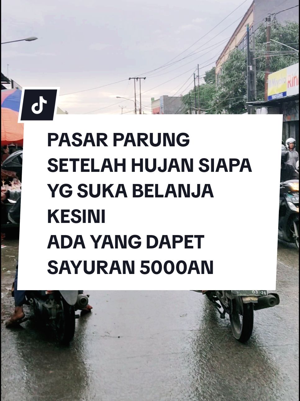 pasar parung setelah hujan #kotabogor #videoviral #pyf #parung #kotahujan #kabupatenbogor 