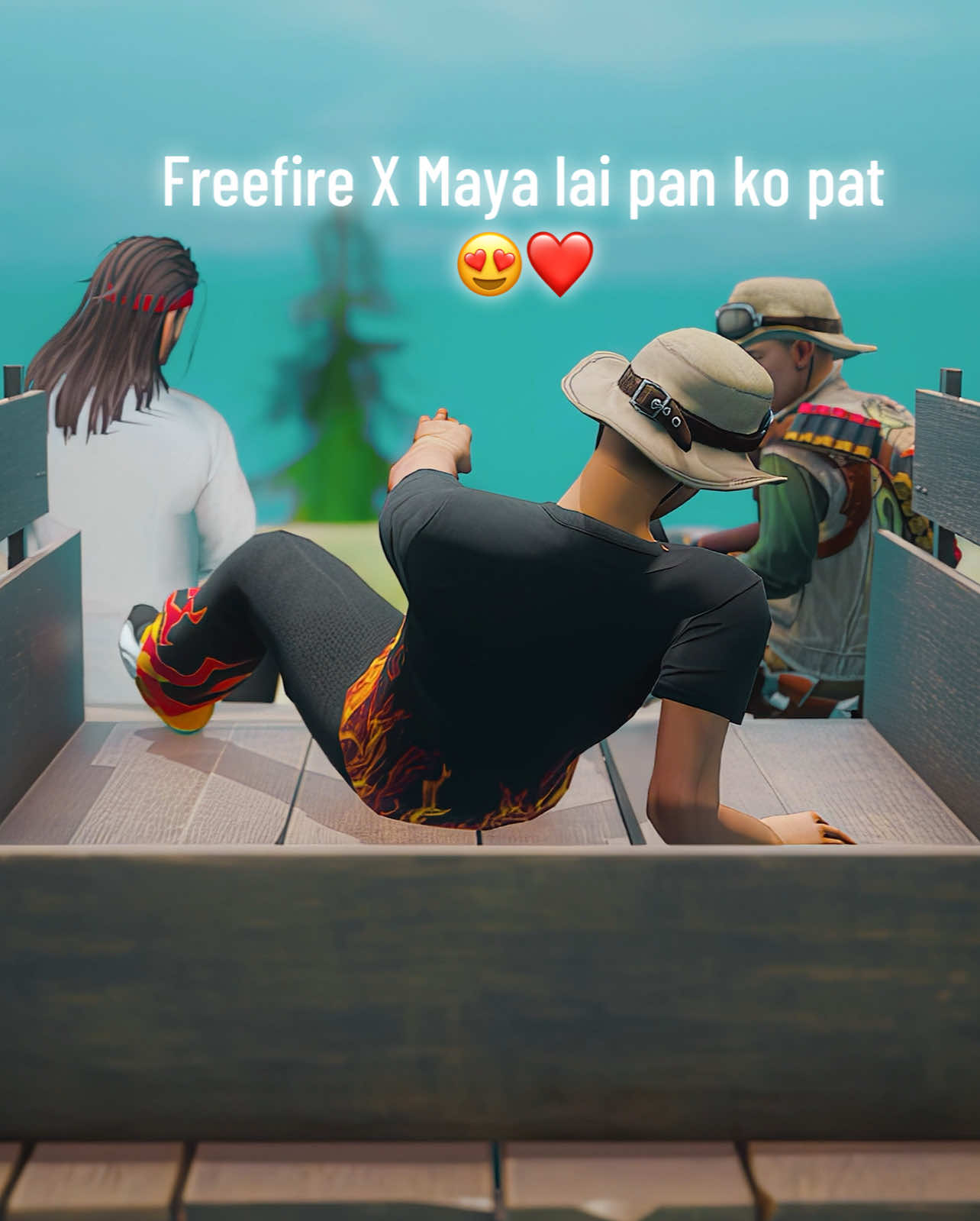 Maya Lai Panko Pat - Freefire Beat Sync 3D Edited Video #freefire #foryou #nefoli #freefirenepal #mayalaipankopat 