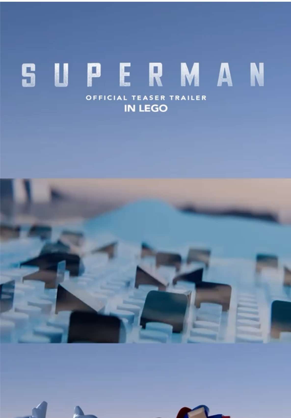 I was so excited about the Superman teaser trailer that I ran to my computer and did nothing but animate in LEGO until I finished. I’m SO PUMPED! #superman #lego #blender #animation @jamesgunn @dc