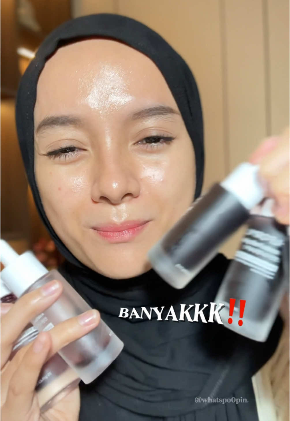 unlocked new bottle lagi asiiik😚 #peelingserum #elformula 
