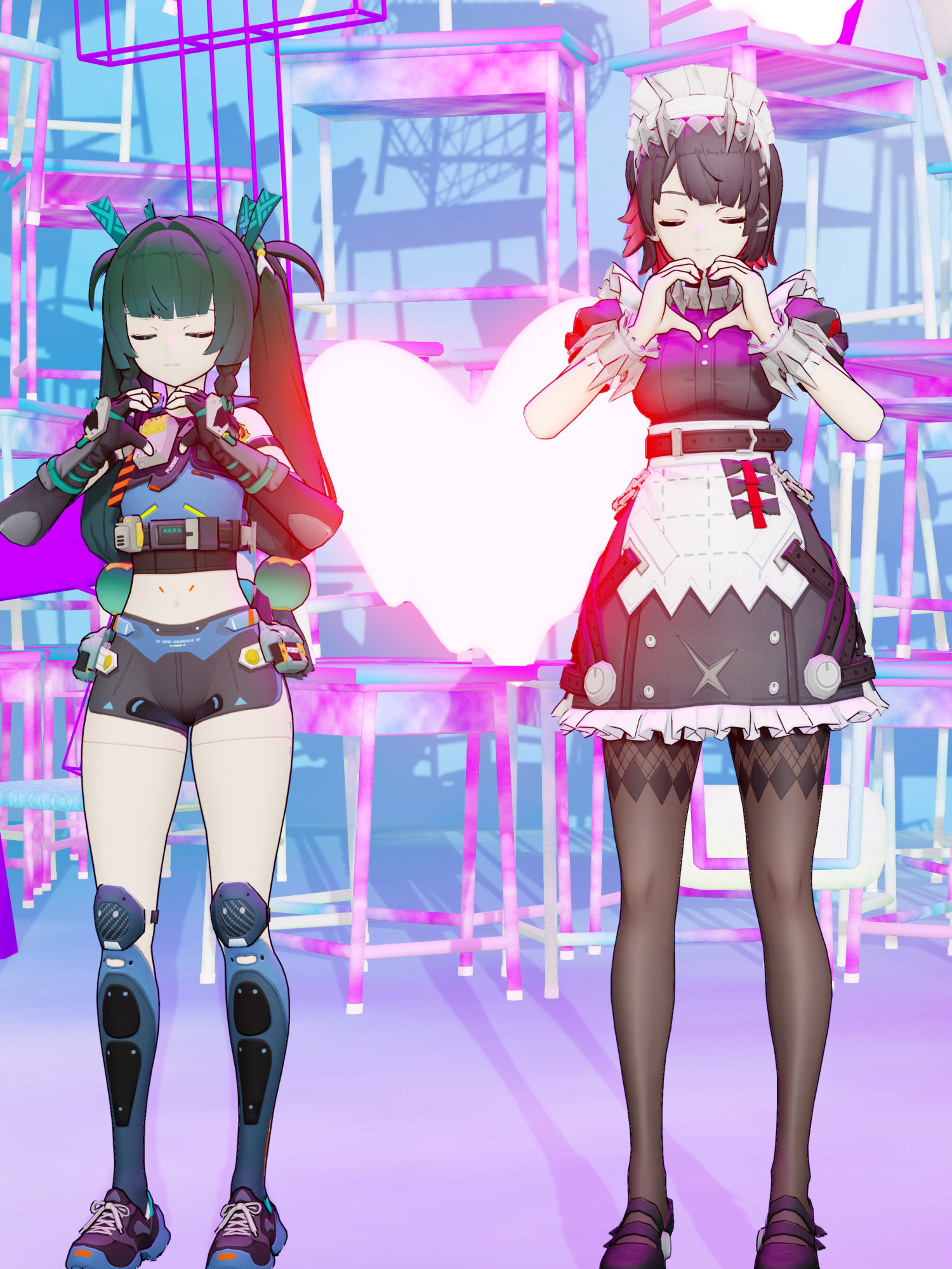 Ellen Joe & Qingyi Heartbroken shuffle dance trend - Zenless Zone Zero MMD #zzz #ellenjoeedit #ellenjoe #ellenjoezenlesszonezero #qingyi Motion:Epicgames Stage:Kotami