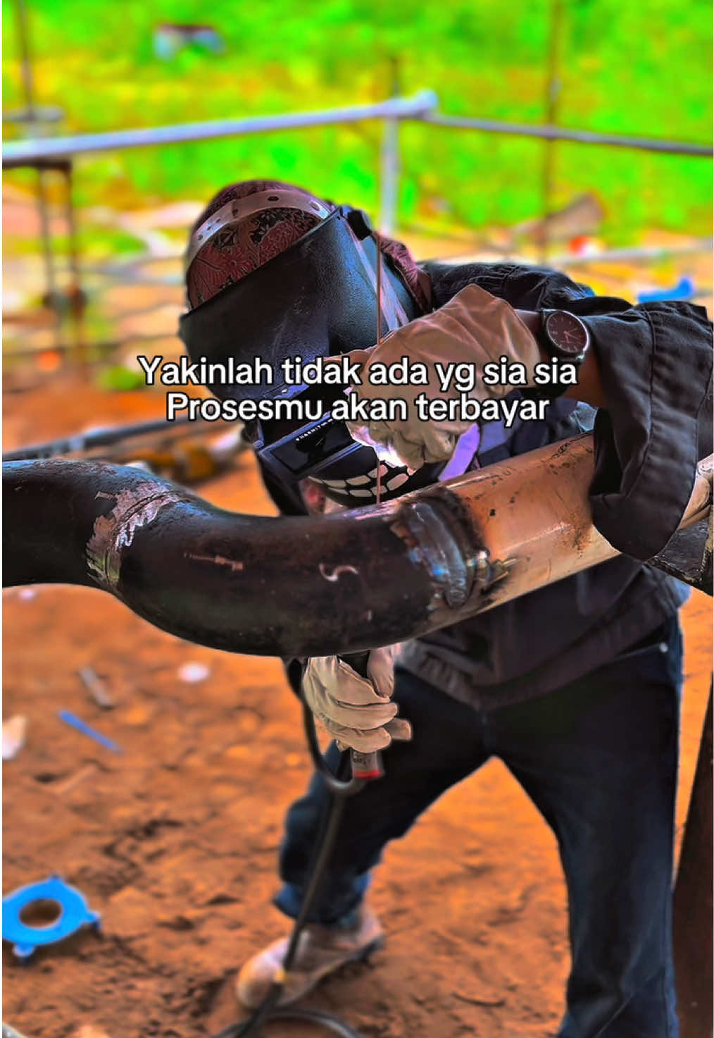 teruslah berproses🤩 #fyp #weldermuda🧑‍🏭 #weldernation #gtaw #Dumai #CapCut #welderindonesia🇮🇩 #สโลว์สมูท #สปีดสโลว์ 