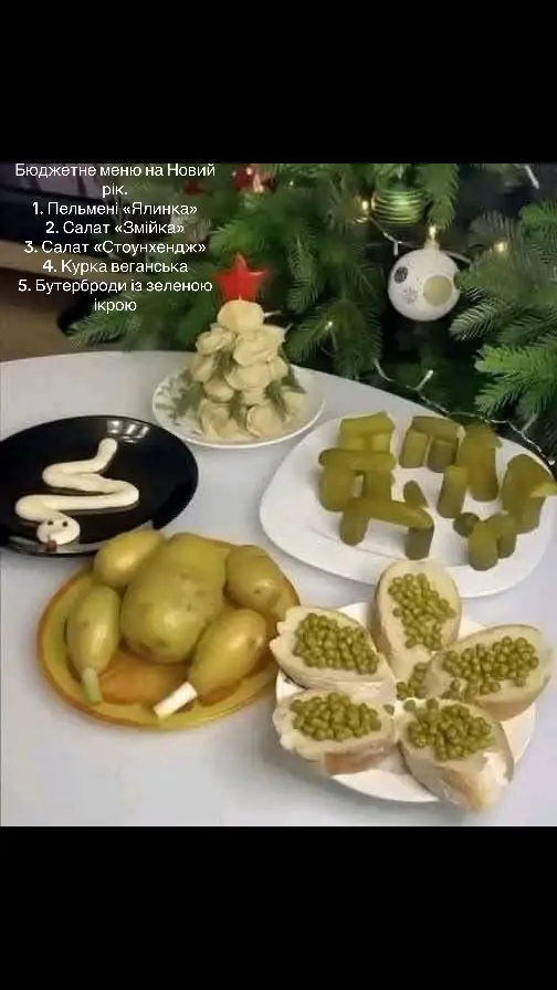 #менюнановыйгод #новийрік 