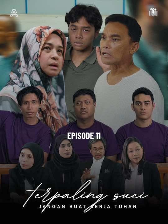 Terpaling Suci Episode 11 – Sky dan Aedy di dapati bersalah selepas satu perbicaraan yang adil. Namun tugas peguam masih belum berakhir. Perjuangan yang masih panjang.  Kerana setiap kita bukan Tuhan. Dengan kerjasama @TikTok Entertainment MY saksikan Terpaling Suci, setiap hari jam 9 malam di tiktok @dalphamovie atas inisiatif didikan guaman oleh @BRAINEUS LAW lakonan hebat @AminahtulMardiah (min) @hafidzahhassan @Tun Laila @Lawyer Datuk Wan Azmir @azhanraniofficial @NurByKhiriah @Fiq @syed irfan ⭑~꩜ 🕷️ .’ @__ALIFFHAKEEM__ @frhndmz  Arahan @AYUHABIB  BTS @sueahsa 