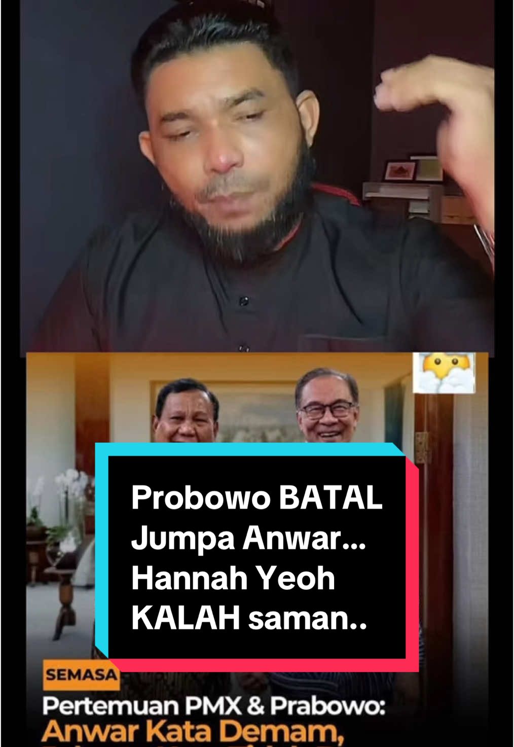 Probowo batalkan pertemuan dengan Anwar & Hannah Yeoh kalah saman dengan Musa Hassan#CapCut #president #indonesia🇮🇩 #pm#malaysia#saman#kalah#pas#pn#bersatu#viral #fyp #foryou #foryoupage #fyppppppppppppppppppppppp #fy 