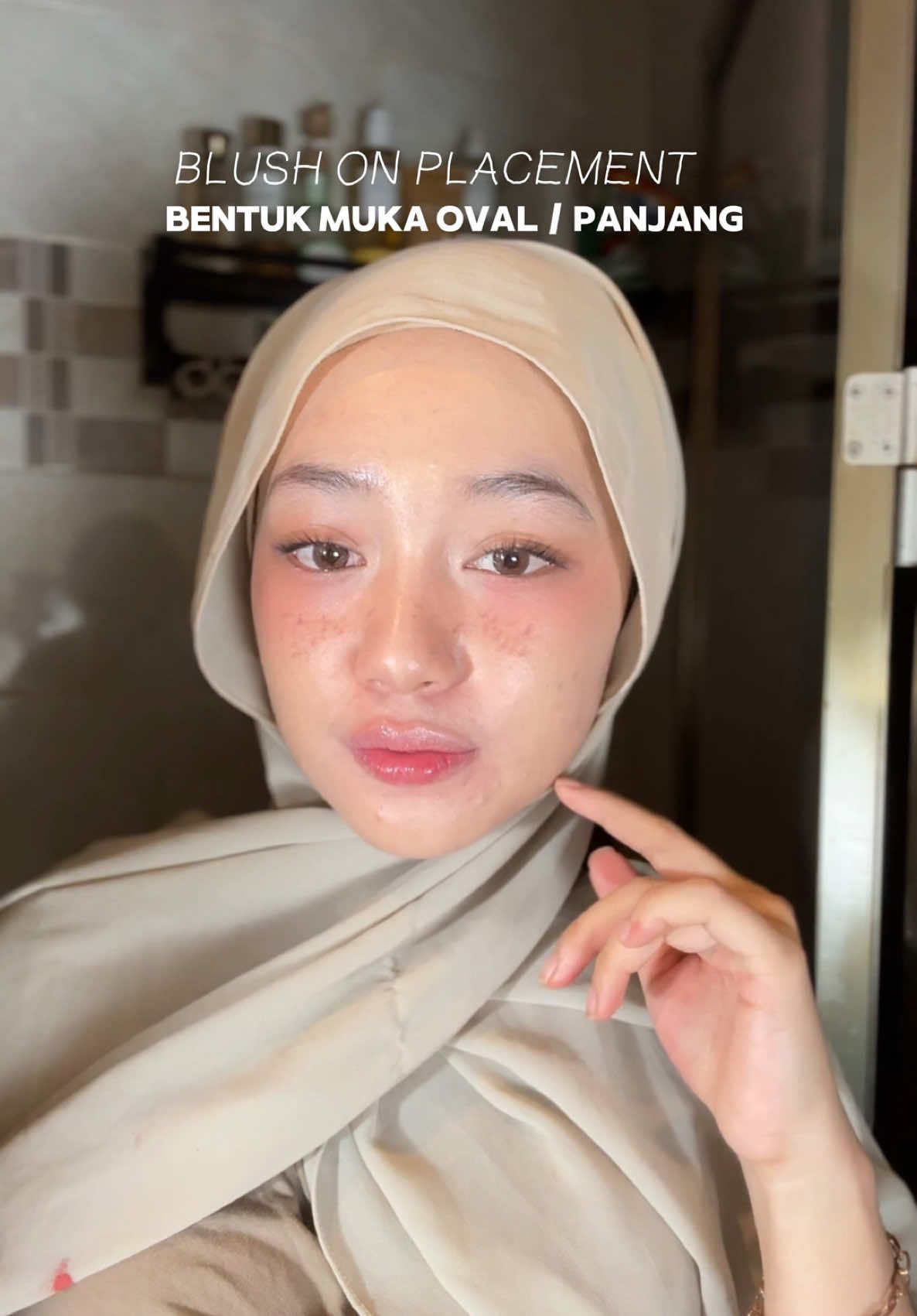 AKHIRNYA NEMU BLUSH ON PLACEMENT PALING OKE'!! #blushon #placement #tavi #facetint 