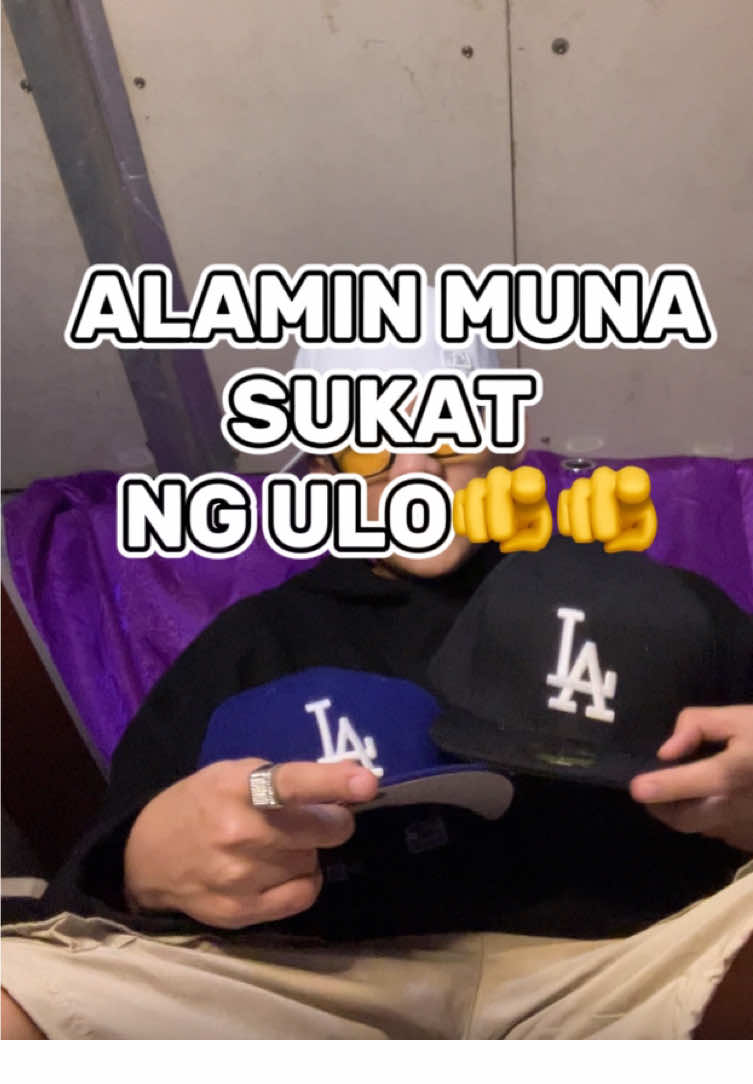 Replying to @Marvin G. PANO NGA BA NATEN MAMALAMAN SIZE NG ULO NATEN? #mlbcap #neweracap #headsize #sukatngulo