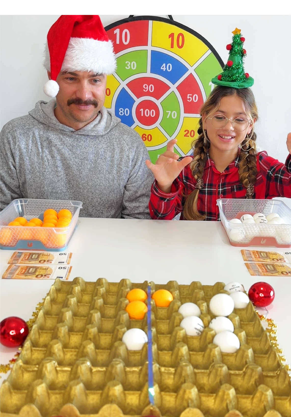 Best family game ever. #familygames #gamesathome #pingpongchallenge #100k 