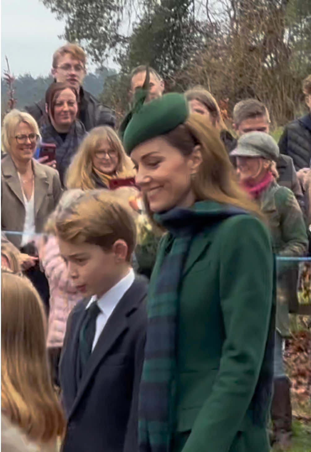 Christmas Celebration with the royal family #princeofwales #princegeorge #princewilliam #kingcharles #royalfamily #merrychristmas #christmas #princesschatlotte #katemiddleton #dukeofcambridge #royalfamily #royal #christmastiktok #christmascelebration 