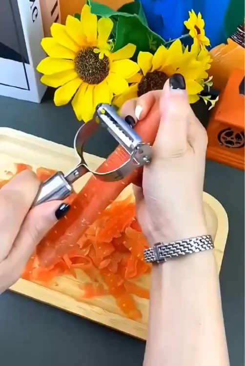 Let’s learn about the paring knife that can peel and grate #peelingknife #peeler