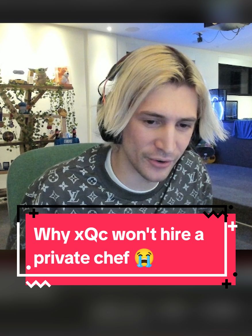 he could get the best private chef with his kind of money 💰 #xqc #twitch #privatechef #food #delivery #innout #mcdonalds #burger #funny #fyp 