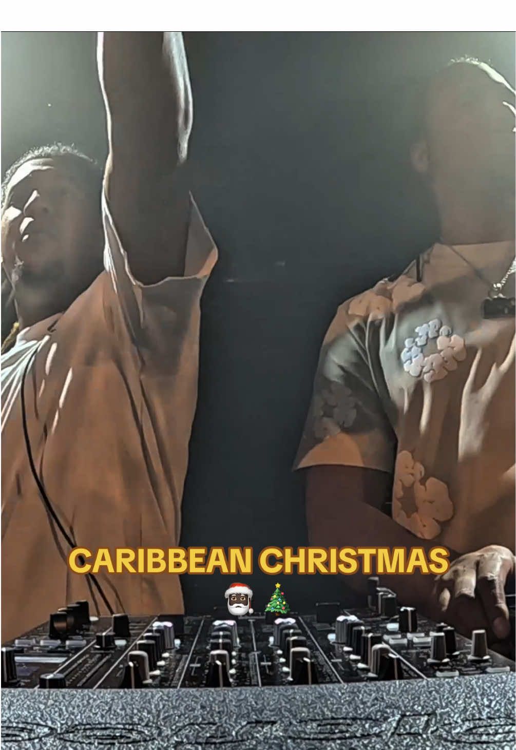 Caribbean Christmas vibes haha 🎄🎅🏿🌞✨ Merry Xmas Y’all!! ❤️ #christmas #christmastiktok #feliznavidad #afrobros #dj #djset #fyp #viral #teamrushhour 