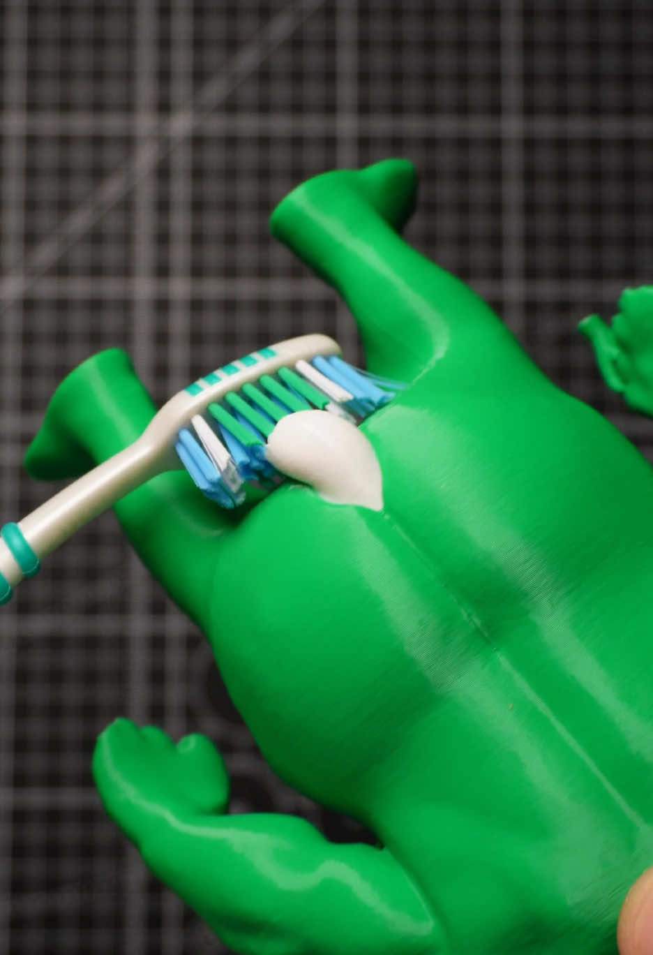 3D printed toothpaste dispenser