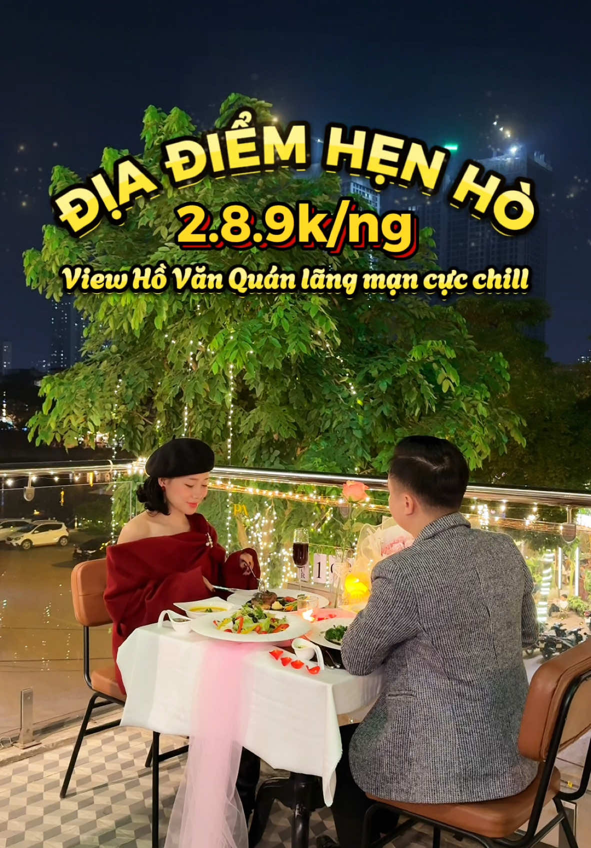 Địa điểm hẹn hò lý tưởng  chỉ 2.8.9 cành/nguoi ngắm view Hồ Văn Quán cực chill #edengarden #cafe #bistro #edengardencafebistro #bisEden Garden Cafe & Bistro 📍56 BT8 Hồ Văn Quán, Hà Đông,HN