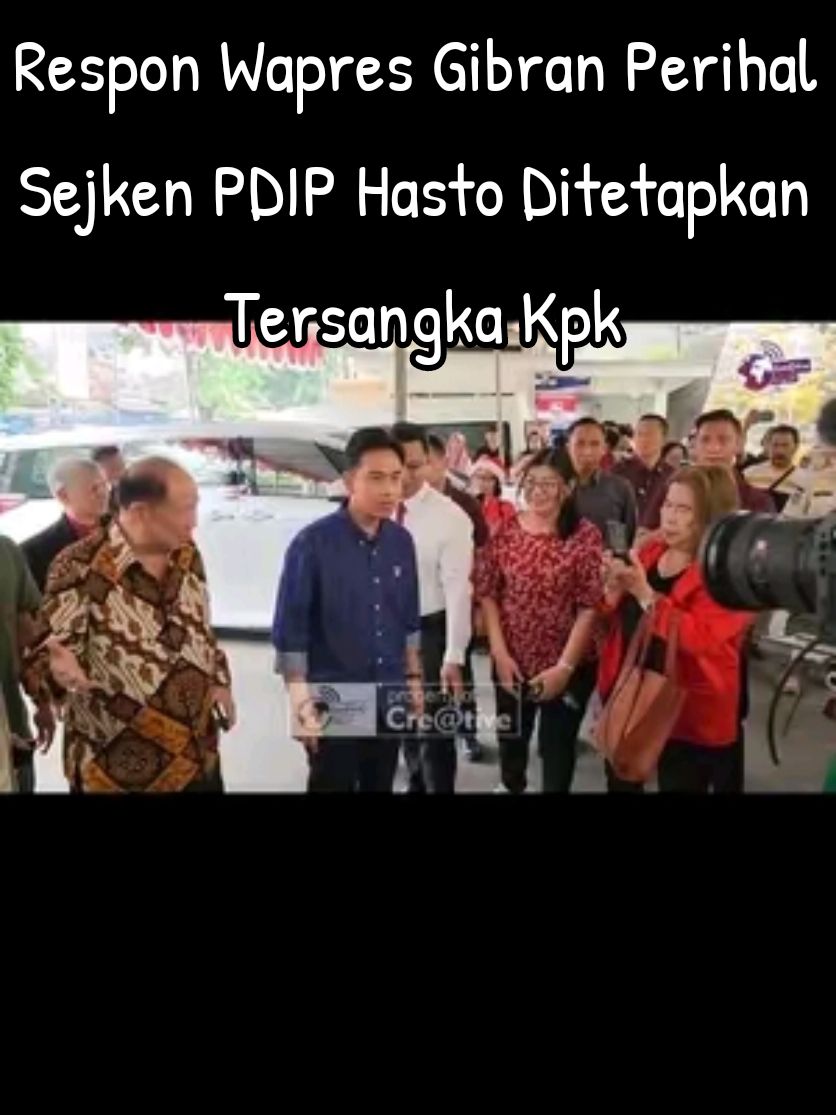 #solo #wapresgibran #gibran #gibranrakabuming #gibranrakabumingraka #kpk #pdip #hastokristiyanto #fyp #infosolo #beritaterkini #beritasurakarta #videoviral 