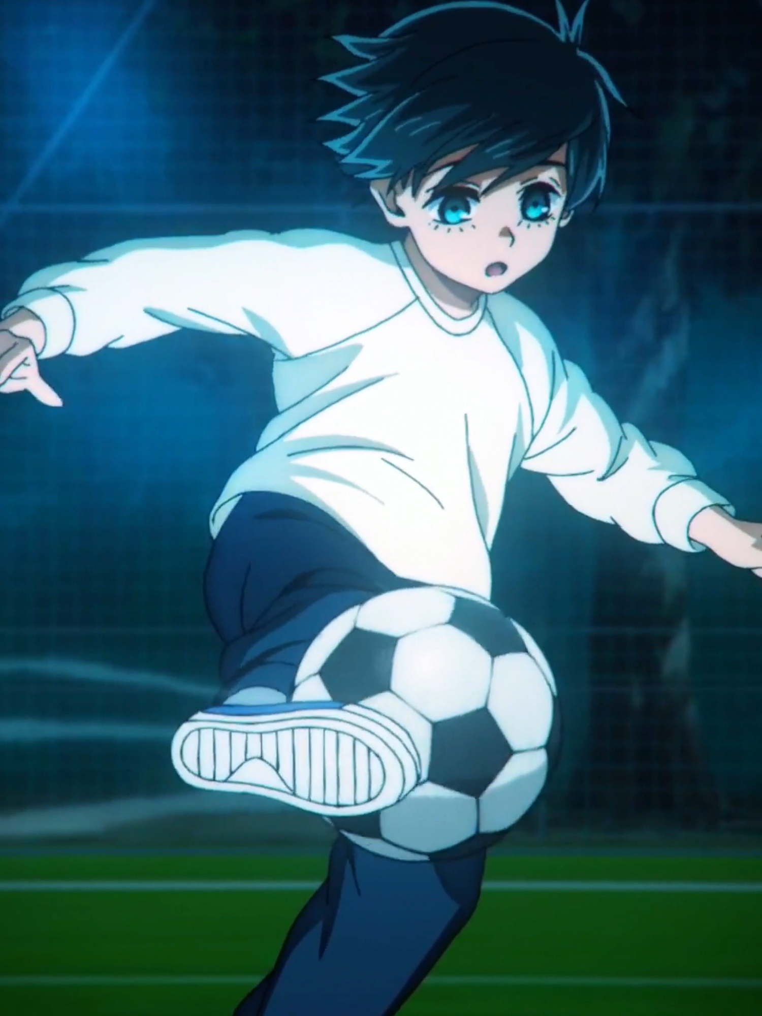 Rin's dream to become the best striker of the world. #bluelock #rinitoshi #Anime