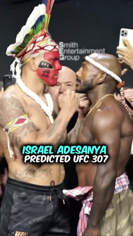 Israel Adesanya Predicted UFC 307  #joerogan #joeroganpodcast #joeroganexperience #joeroganclips #israeladesanya