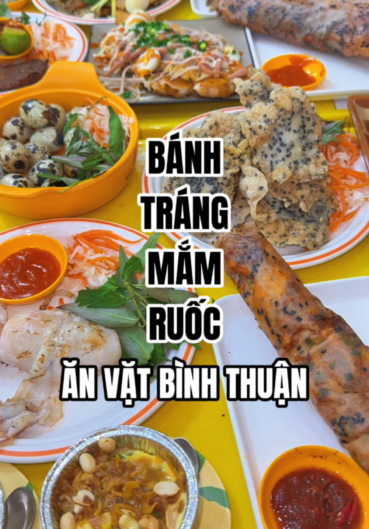 Tiệm ăn vặt Bình Thuận quá trời món, ngon nhất là cái bánh tráng nướng mắm ruốc 🤤🤤 #anvat #binhthuan #nhandian #ancungtiktok #vtmgr #xuhuong #fyp #foryoupage 