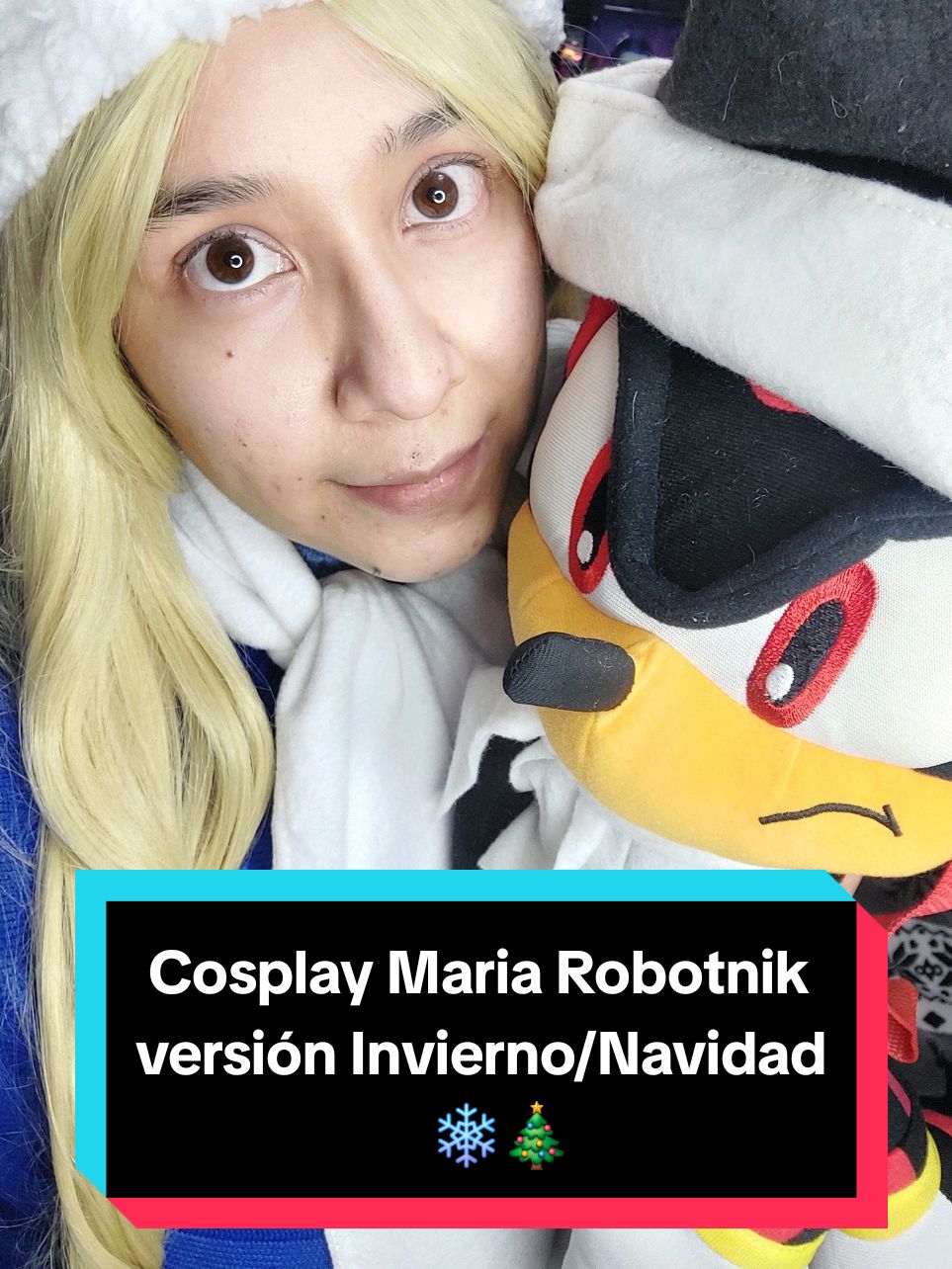 Talvez no sea la María Robotnik más bonita, pero de verdad estoy muy feliz y emocionada de hacer este 