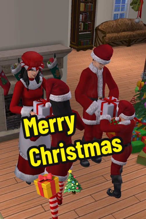 Merry Christmas 🎁🎄 #sims #sims2 #simstok #simsgame #simsgameplay #sims2game #sims2gameplay #thesims #thesims2 #thesimsgame #thesimsgameplay #thesims2game #thesims2gameplay #christmas #merrychristmas #happyholidays #Siblings #kids #family #Love 