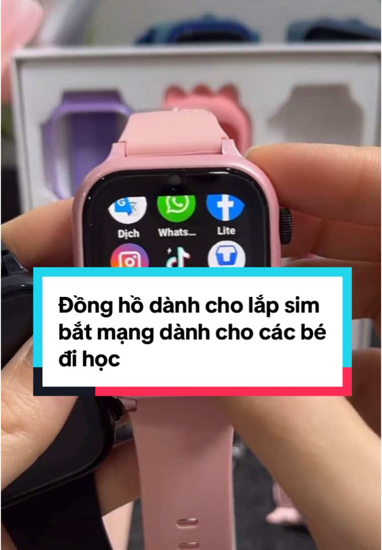 Đồng hồ lắp sim dành cho các bé đi học #thanhcongnghe #review #donghotreem #donghothongminh #smartwatch #dongholapsim #lylydongho 