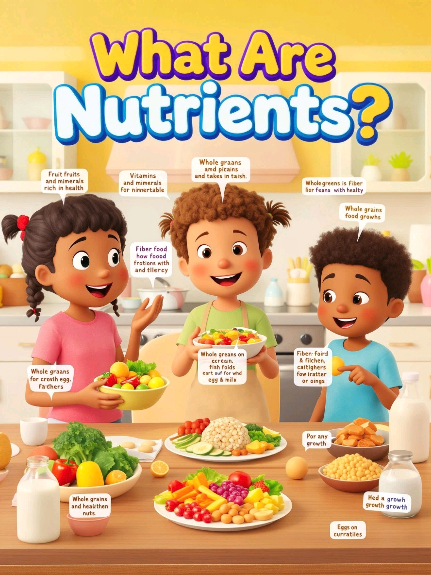 Did you know your body needs nutrients to grow and play? 🌟 Learn about the power of healthy food in just 60 seconds! 🍎🥦💧  #Nutrients #Cambridge #xuhuong #xuhuongtiktok 