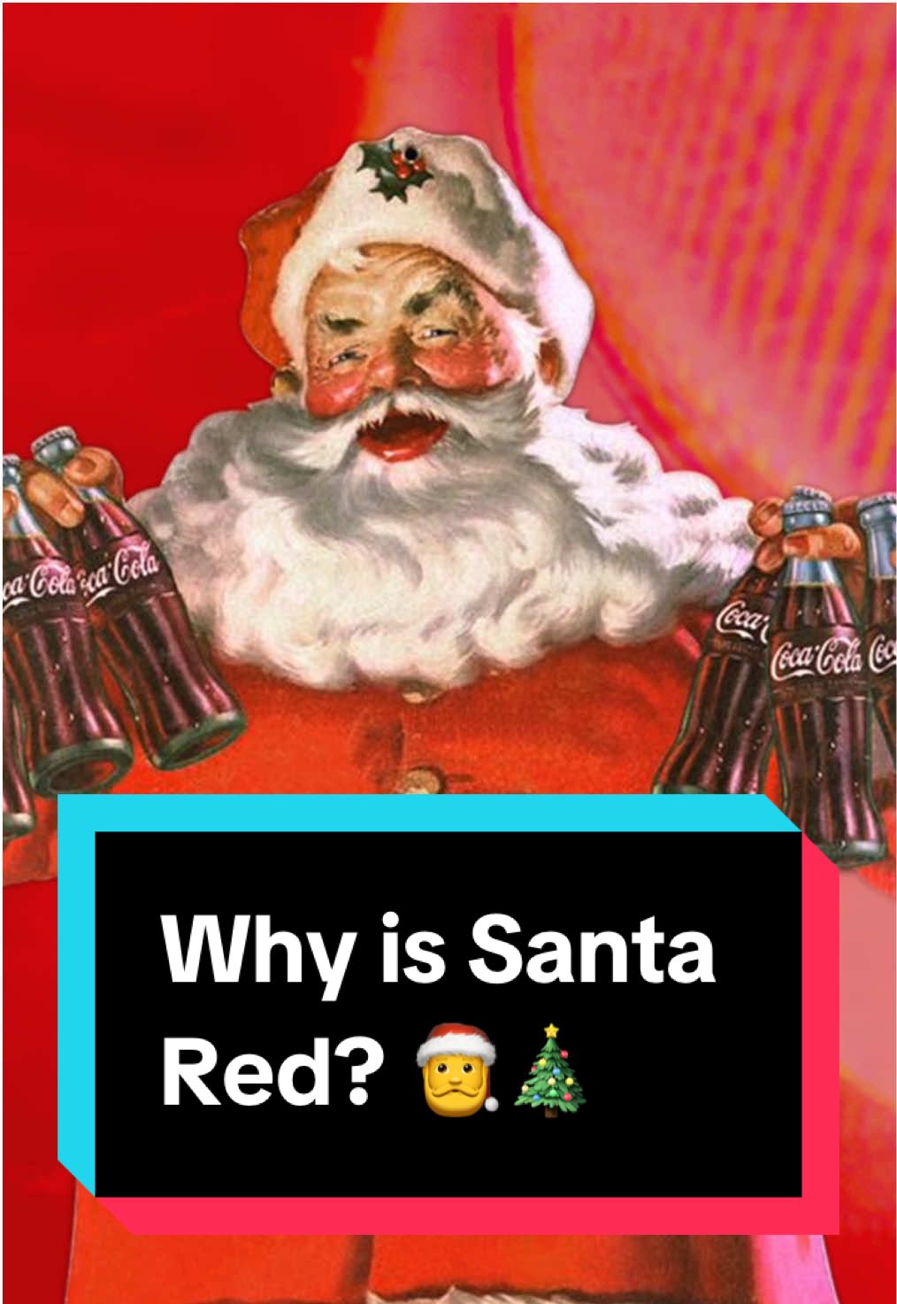 Why Santa is Red 🎅  Follow for More ❤️ #christmas #merrychristmas #santa #santaclaus 