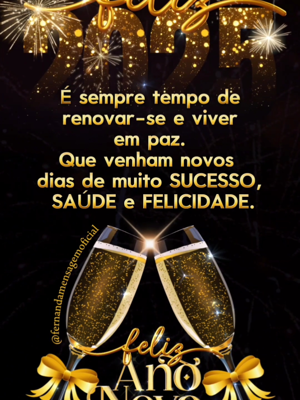 Feliz Ano Novo!🥂✨ . . . . #felizanonovo #anonovo #2025 #tik_tok 