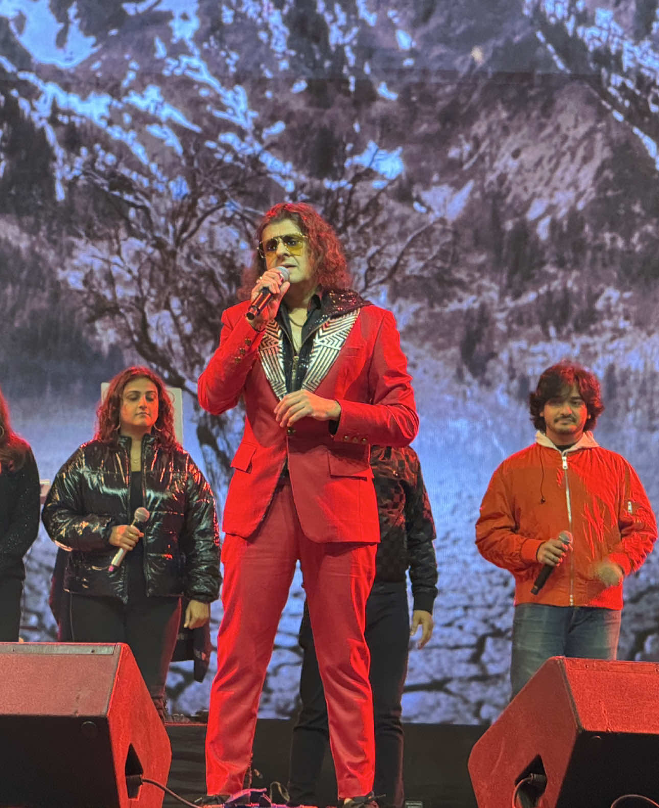 Sonu Nigam concert starts in Kathmandu, Nepal. ❤️🇳🇵 #sonunigam #nepal #livemusic #liveconcert #surajdhami #surajphotography58 #sonunigamnepal 