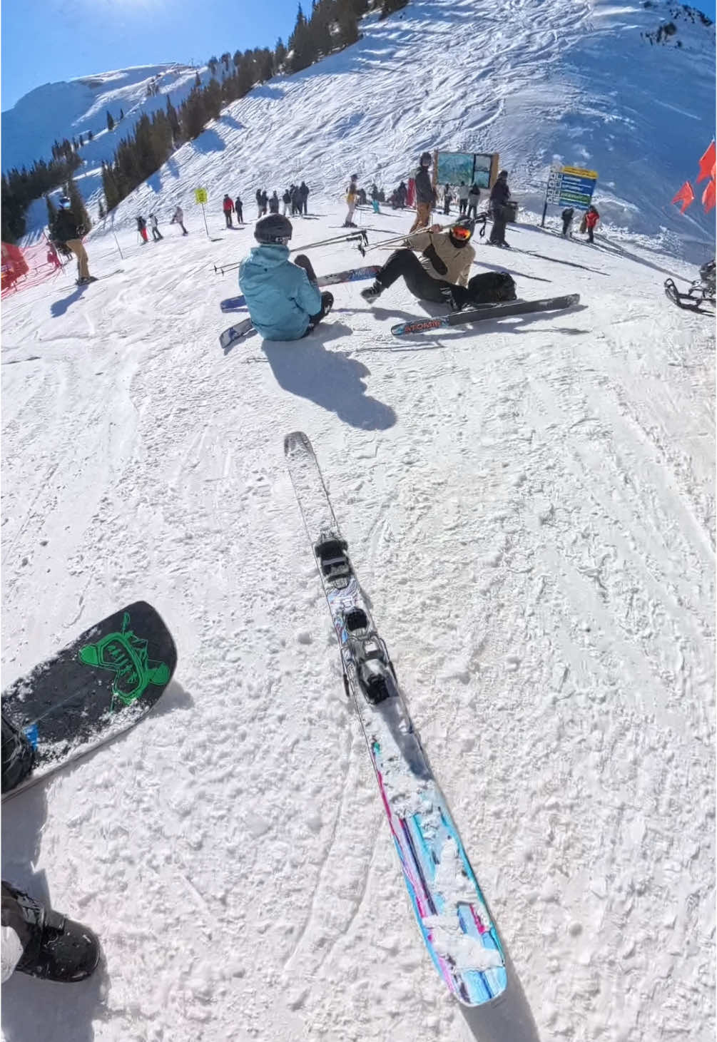 The Moz at Copper is a Blue Square 🟦  with one billion moguls 😂 I wasn't ready and you won't be ether! Only do this run if you like moguls lol . . #snowboarding #snowboard snow #snowday #ski #skiing #skitok #teamhuckhouse #sniwboardtolk #colorado #coppermountain 