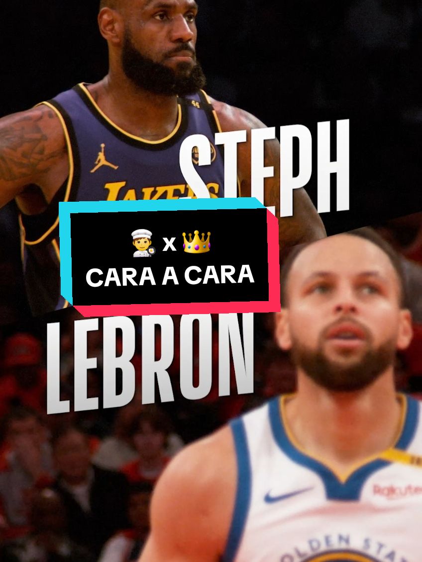 Steph y LeBron cara a cara 😤 #navidadentiktok #NBA #LeBron #stephcurry 